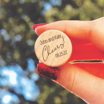 Cheers to Us | Personalized Wine Stopper